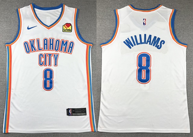 Oklahoma City Thunder Jerseys 12 - Click Image to Close